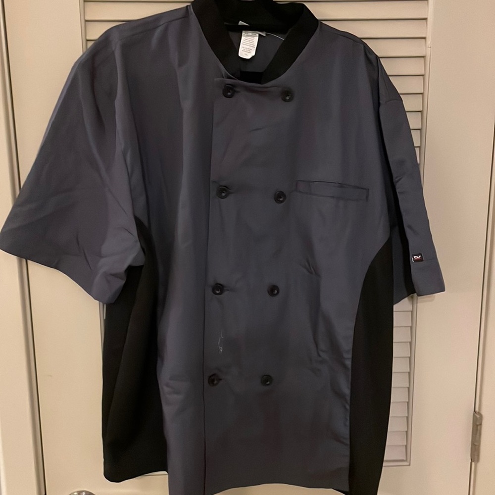 Two tone chef uniforms chef coat size xl